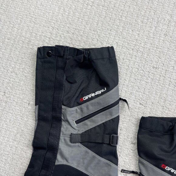 Louis Garneau Heavy-duty Rundell Gaiters High Black / Gray Sz L / XL Hiking - Picture 4 of 9